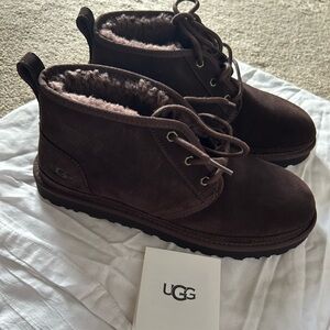 UGG Chocolate Suede Boots